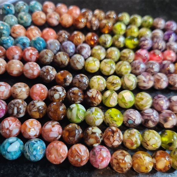 Assorted Mosaic Beads - Picture 5 of 9